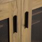 Coaster Bristol 6-Shelf Shoe Cabinet in Golden Oak, , large