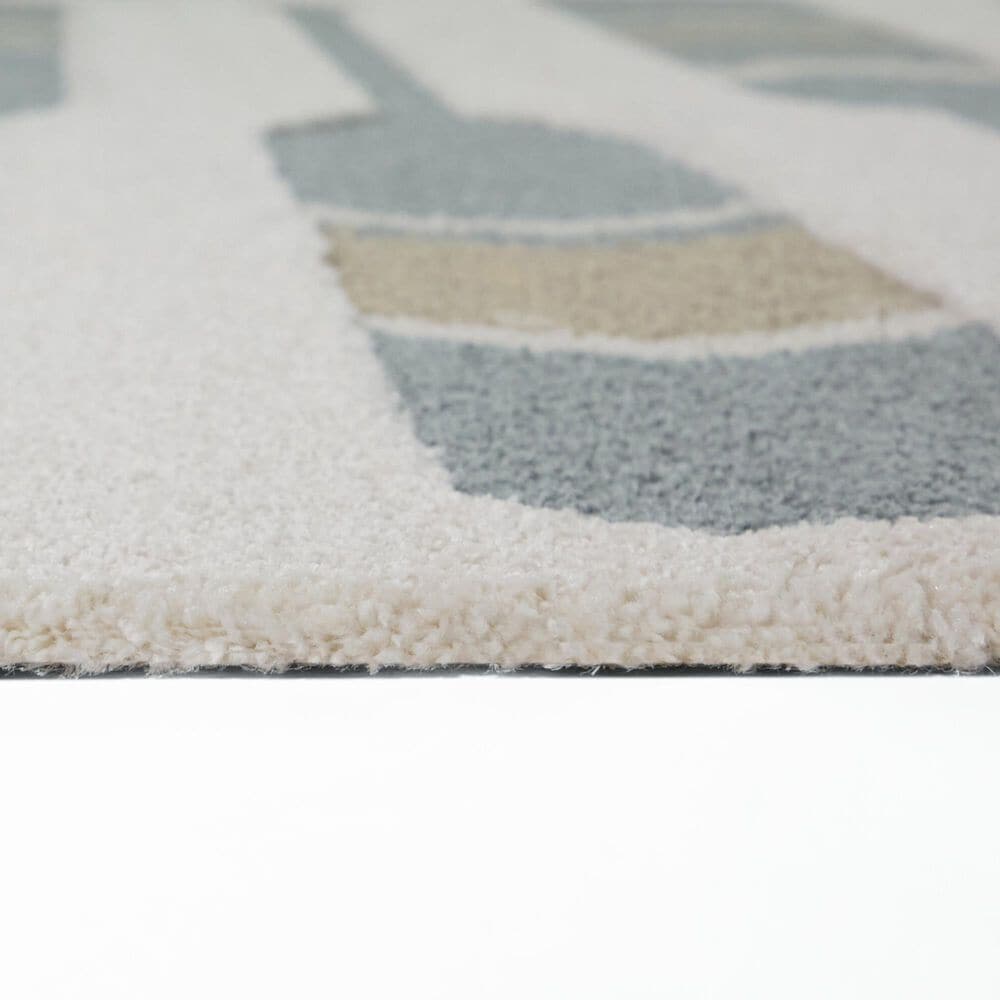 Balta Rugs Cocoon Riviera Blue 5'3" x 7' Kids Area Rug, , large
