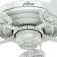 Hunter Sea Air 52" Outdoor Ceiling Fan in White, , large
