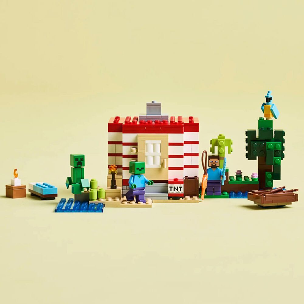 LEGO Minecraft The TNT Jungle House Building Set, , large