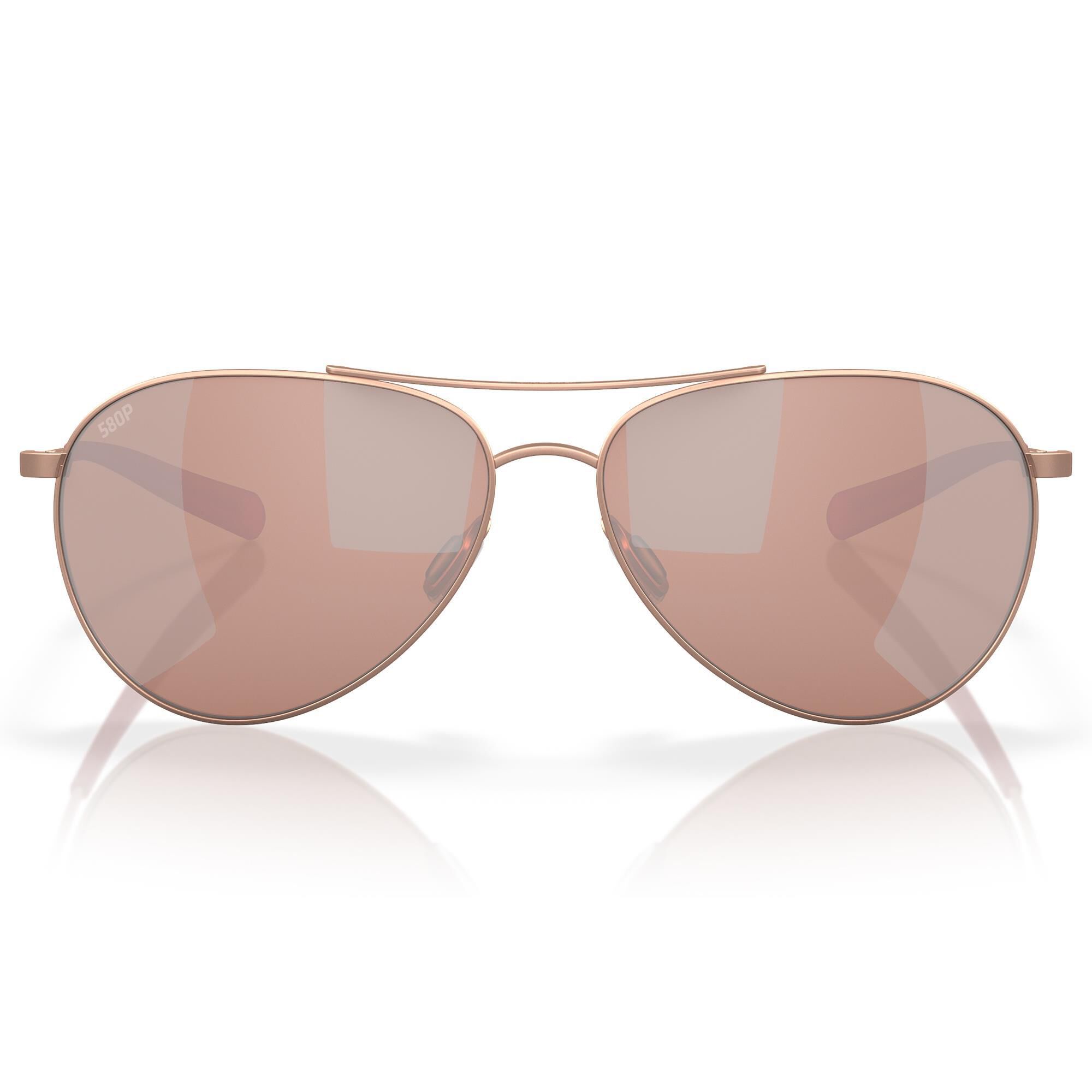 Costa Piper Sunglasses with Copper Silver Mirror Polarized