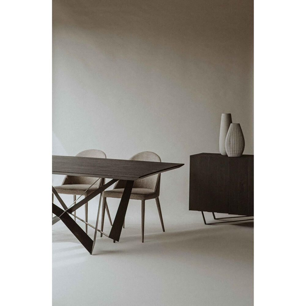 Moe&#39;s Home Collection Brolio Sideboard in Charcoal Grey and Black, , large