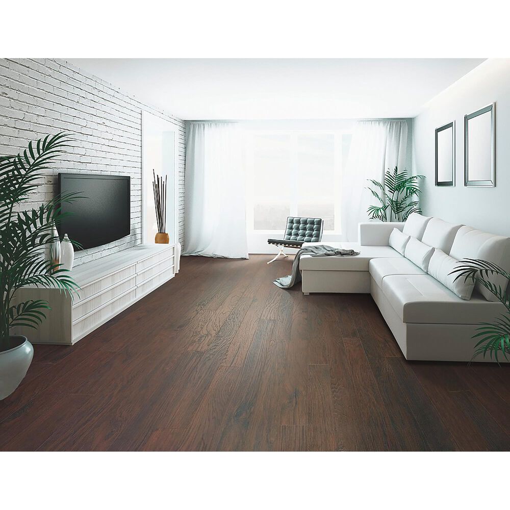 Mohawk Kingmire 5.25&quot; x 48&quot; Bourbon Hickory Laminate, , large