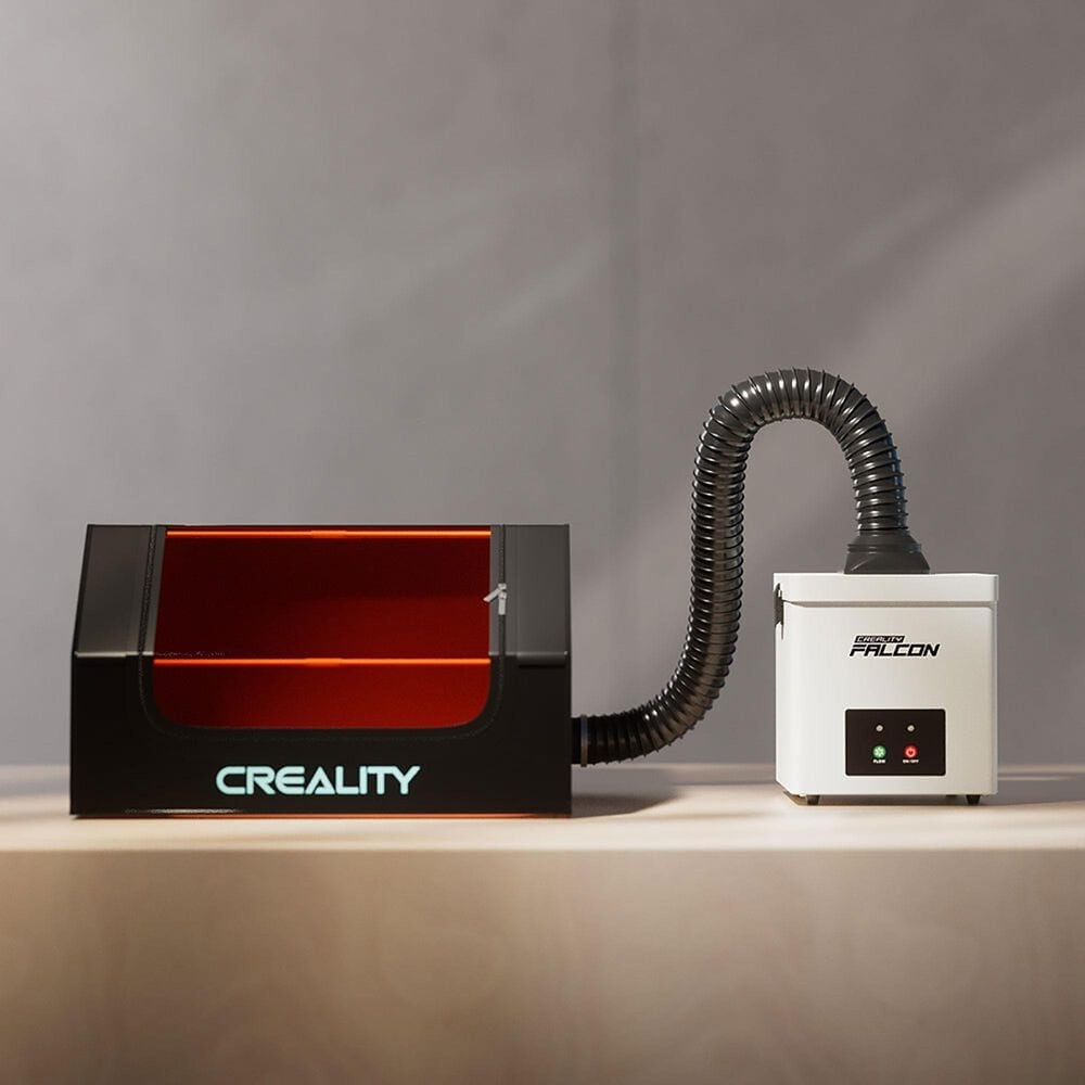 Creality 3D Technology Falcon Desktop Air Purifier in White, , large