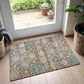 Dalyn Rug Company Silk Road Mocha, Ivory, Gold, Blue, Copper, Aloe and Gray 2"6" x 3"10" Area Rug, , large