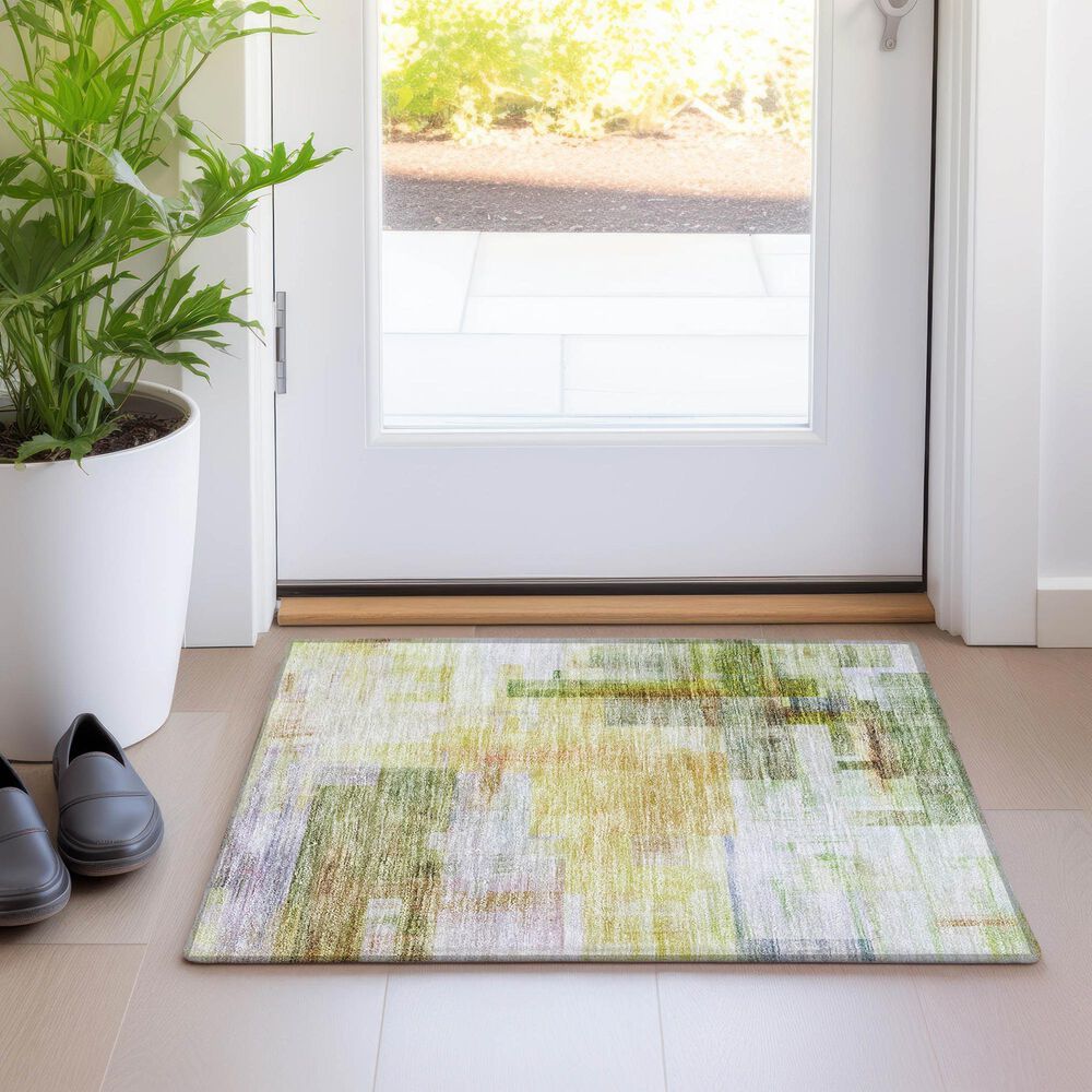 Dalyn Rug Company Ravenna RN6 2&#39;6&quot; x 3&#39;10&quot; Green Area Rug, , large