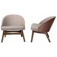 Baxton Studio Lovella Accent Chair in Grey (Set of 2), , large