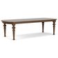 Riverside Furniture Calhoun Rectangular Dining Table in Whiskey Oak - Table Only, , large
