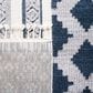 Safavieh Marrakesh 6"6" x 9" Ivory and Blue Area Rug, , large