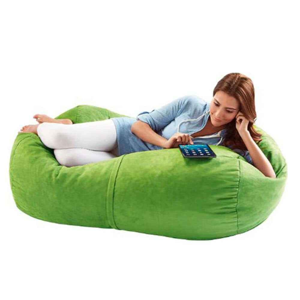 Jaxx 4&#39; Lounger Bean Bag in Lime, , large