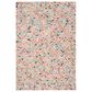 Safavieh Micro-Loop 5" x 8" Gray and Pink Area Rug, , large