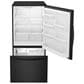 Whirlpool 22 Cu. Ft. Bottom-Freezer Refrigerator with Freezer Drawer in Black, , large