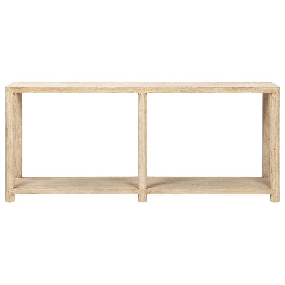 Jennifer Taylor Home Milo Console Table in Light Natural Cerused, , large