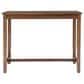 Linon Home Decor Claridge Counter Height Pub Table in Rustic Brown - Table Only, , large