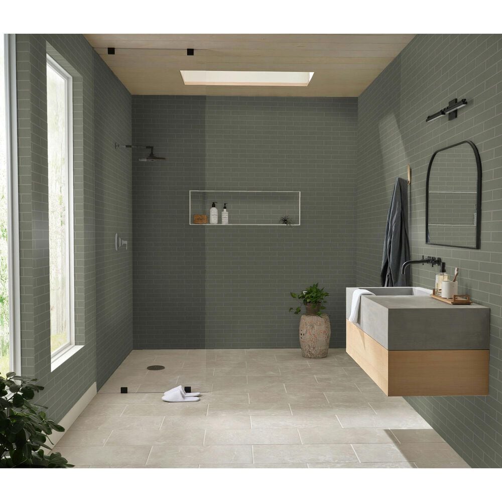 Shaw Embrace Rain 2" x 8" Glass Subway Tile, , large