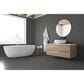 Emser Source Black 3" x 3" Hexagon on 9" x 10" Porcelain Mosaic Sheet, , large