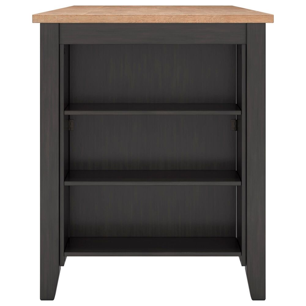 Ashley Gesthaven Counter Height Table in Light Natural and Dark Brown - Table Only, , large