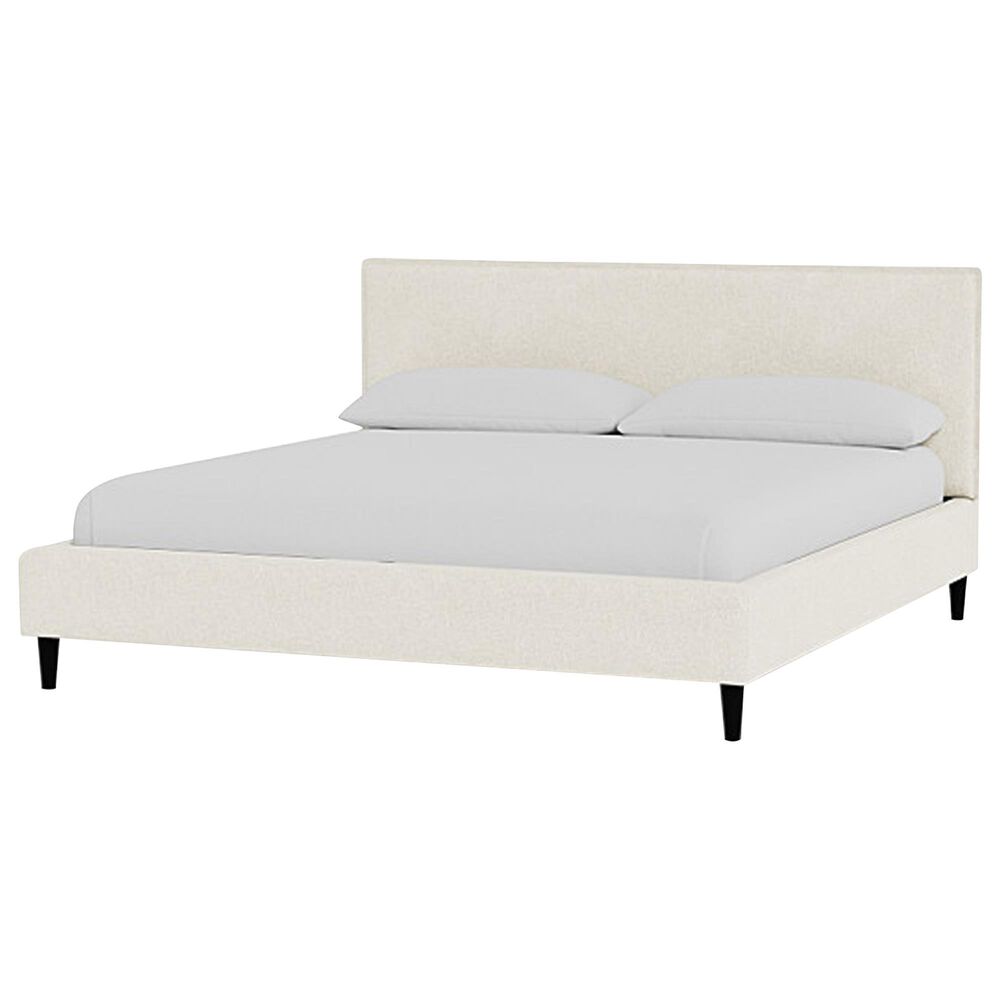 Style Expressions Sebring King Platform Bed in Dreamy Creamy, , large