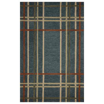 Magnolia Home Waylon Denim and Multicolor 5" x 7"6" Area Rug, , large