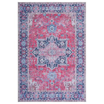 Safavieh Serapi SEP323 10" x 14" Red and Navy Area Rug, , large