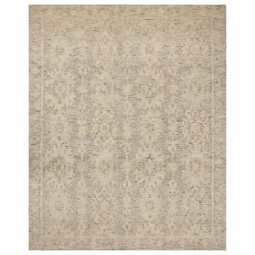 Loloi Penny Blue and Natural 3"6" x 5"6" Area Rug, , large