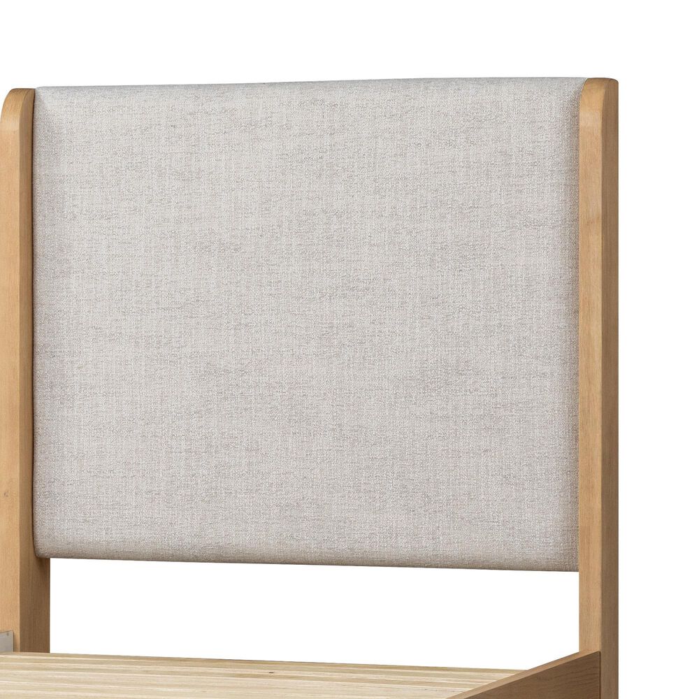 Eastern Shore Modena Twin Bed W/Upholstered Head Board, , large