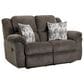 HomeStretch Newport Manual Reclining Loveseat in Clove, , large