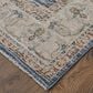 Feizy Pasha 2" x 3" Blue and Ivory Area Rug, , large