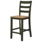 Ashley Gesthaven 5-Piece Counter Dining Set in Natural and Green , , large