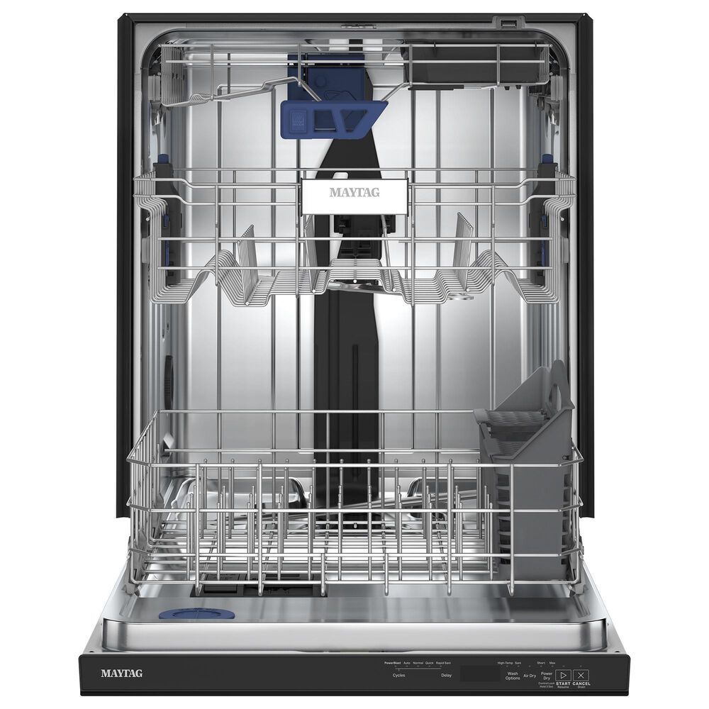 Maytag 24&quot; Built-In Pocket Handle Dishwasher in Black, , large