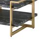 Furniture of America Magee Coffee Table Set in Black and Gold (Set of 2), , large