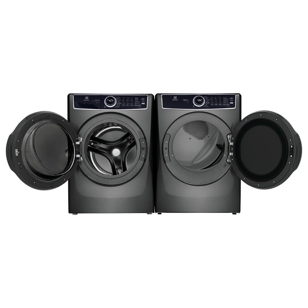 Electrolux 8 Cu. Ft. Front Load Gas Dryer with Steam in Titanium, , large