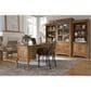 Riva Ridge Chateau Philippe Half Pedestal Desk in Cognac, , large