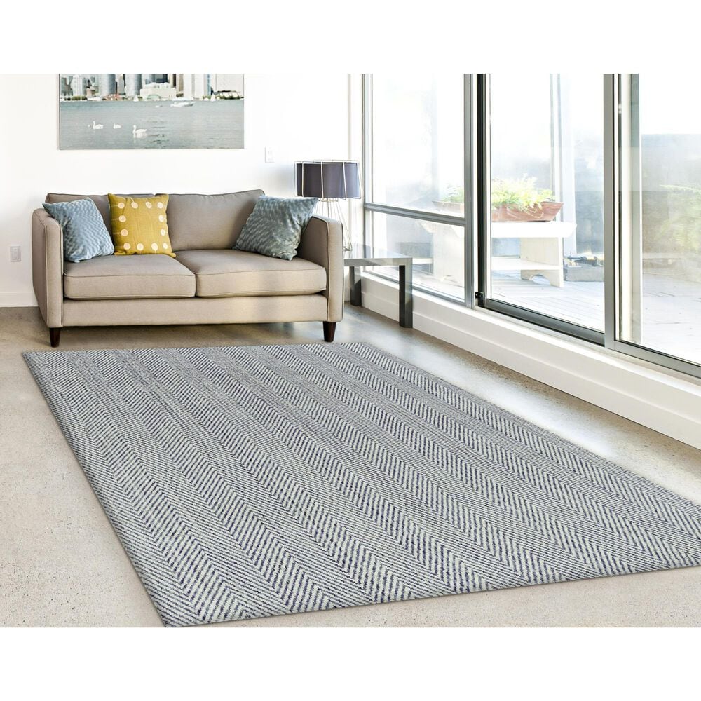 Radici USA Miro 8&#39; x 10&#39; Indigo Area Rug, , large