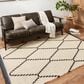 Chris Loves Julia x Loloi Alice ALI-04 7"9" x 10" Cream and Charcoal Area Rug, , large