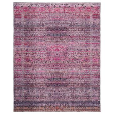 Feizy Rugs Voss 2"7" x 8" Pink and Purple Runner, , large