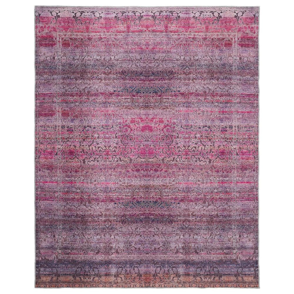 Feizy Voss 2"7" x 8" Pink and Purple Runner, , large