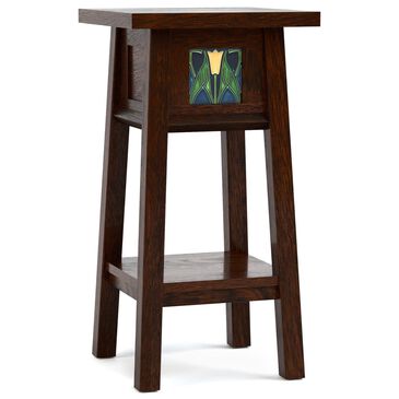 Stickley Furniture Floral Tile 24" Plant Stand in Centennial, , large