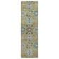 Dalyn Rug Company Silk Road Aloe, Sky, Ivory, Copper, Mocha and Gray 2"3" x 7"6" Runner, , large