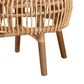 Baxton Studio Nagoya Tall Lounge Chair in Natural Brown, , large