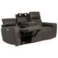 Aurora Furnishings Power Headrest Reclining Sofa in Dallas Espresso, , large