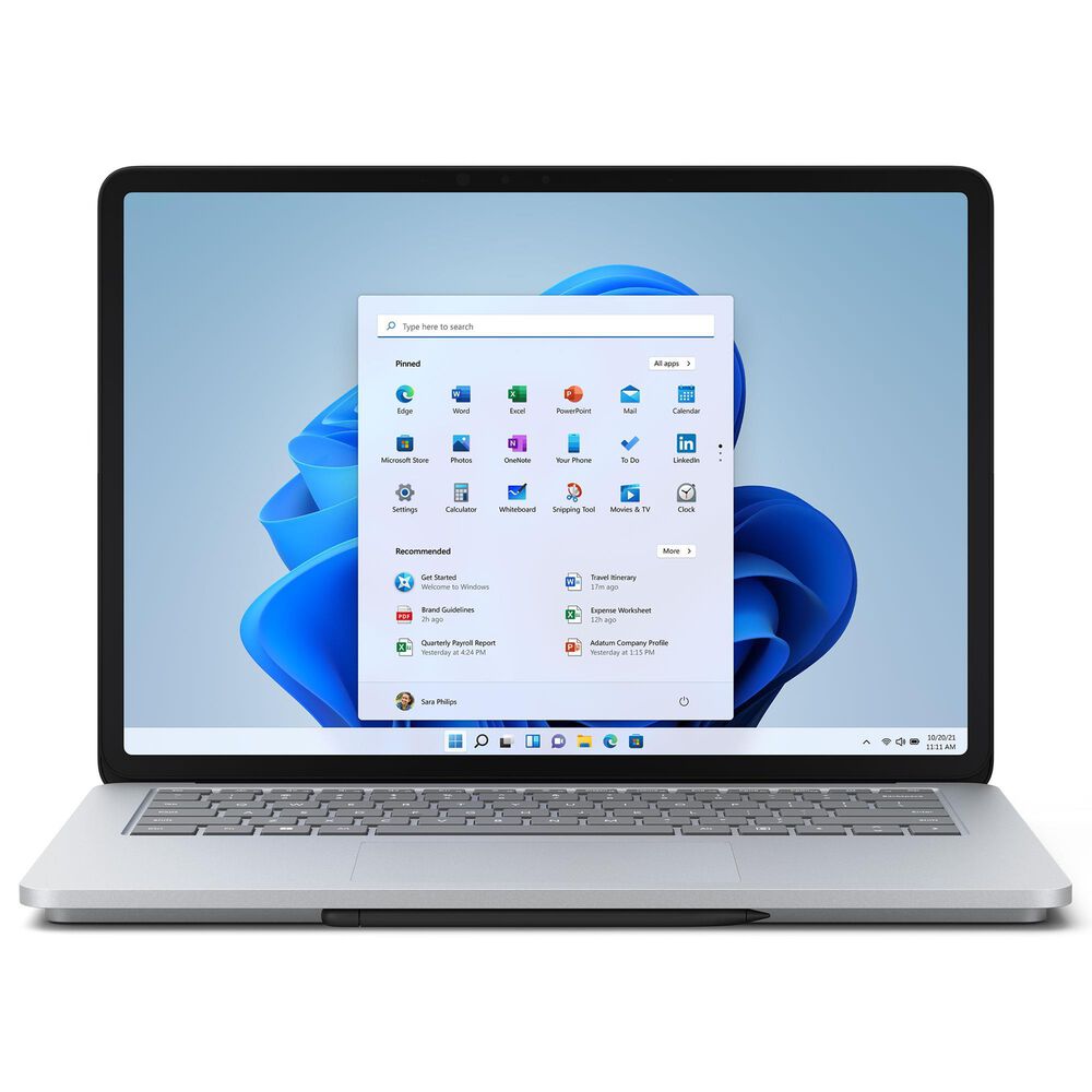 Microsoft 14.4" Surface Laptop Studio 2 | Intel Core i7 with 16GB Memory -GeForce RTX 4050-512GB SSD - Platinum, , large
