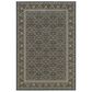 Oriental Weavers Kashan 180L1 2"3" x 7"6" Navy Runner, , large
