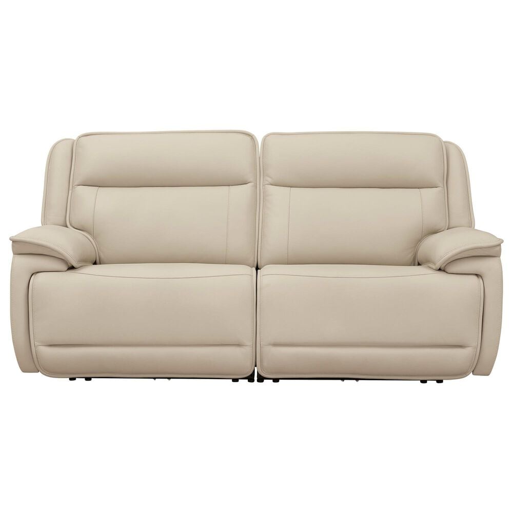 Ashley Double Deal 2-Piece Power Symmetrical Reclining Loveseat in Almond, , large