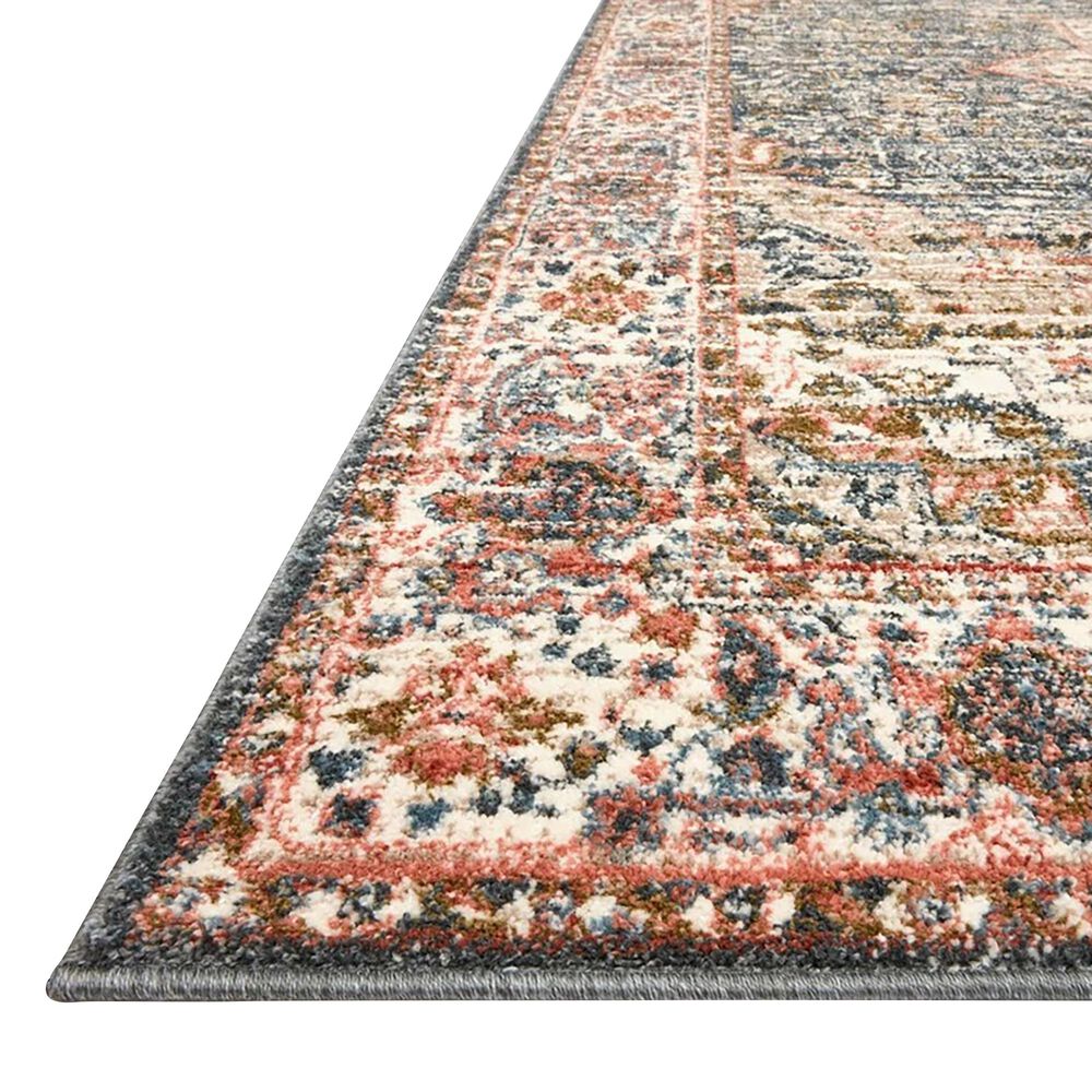 Loloi II Saban SAB-01 2&#39;7&quot; x 10&#39; Blue Runner, , large