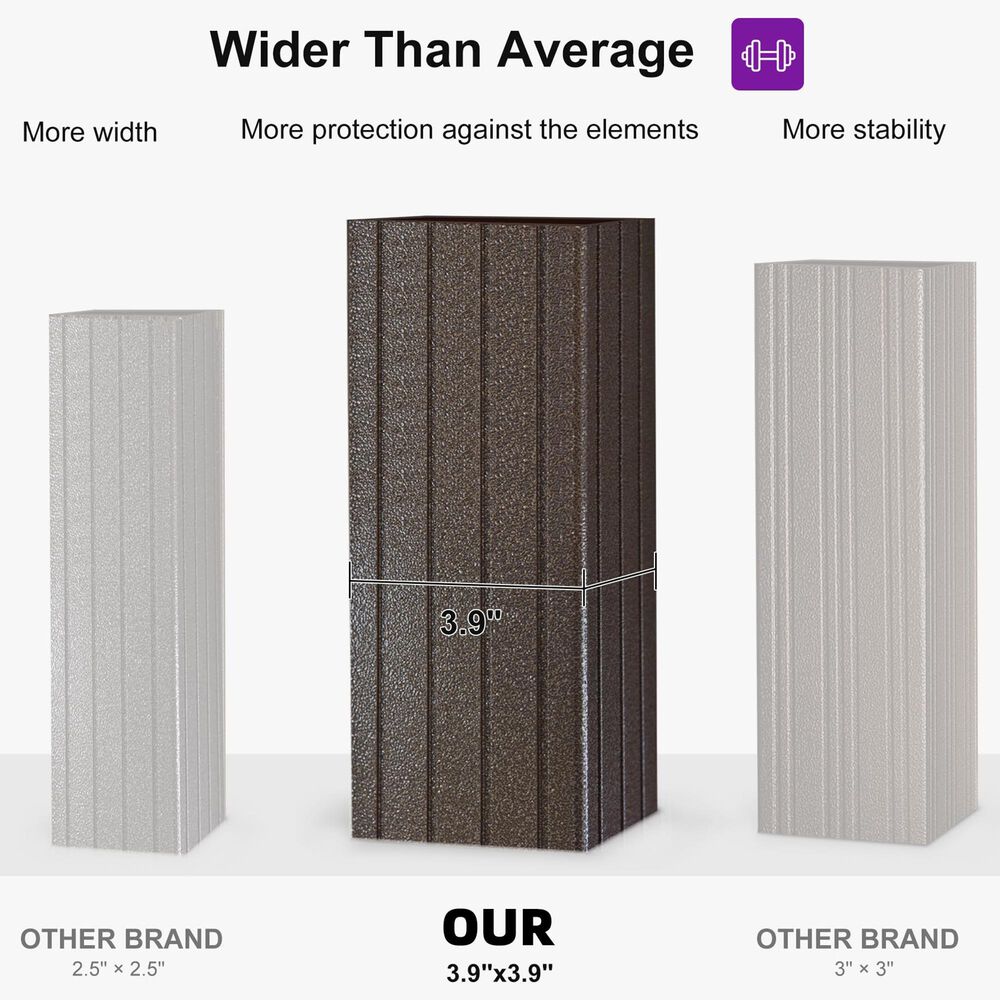 HOMLUX 12' x 16' Outdoor Hardtop Gazebo with Galvanized Steel Roof, Aluminum Frame, Curtains &amp; Netting in Brown, , large