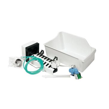 Frigidaire 14 in. 8 lb. Ice Maker Kit in White for Top Freezer Refrigerator, , large
