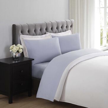 Pem America Truly Soft Everyday 4-Piece Queen Sheet Set in Lavender, , large