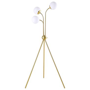 Pacific Landing Miley Floor Lamp in Gold, , large
