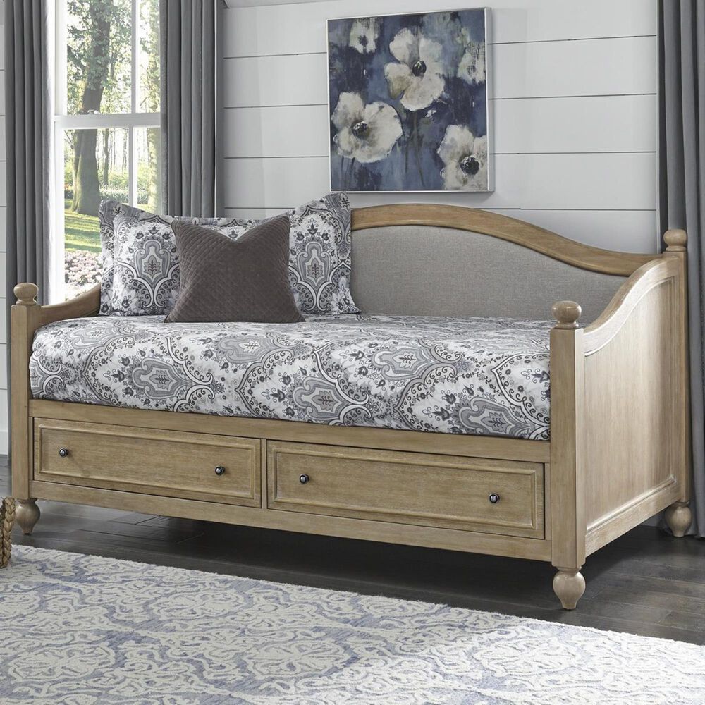 Homestyles Cambridge Daybed with Storage in White Wash, , large
